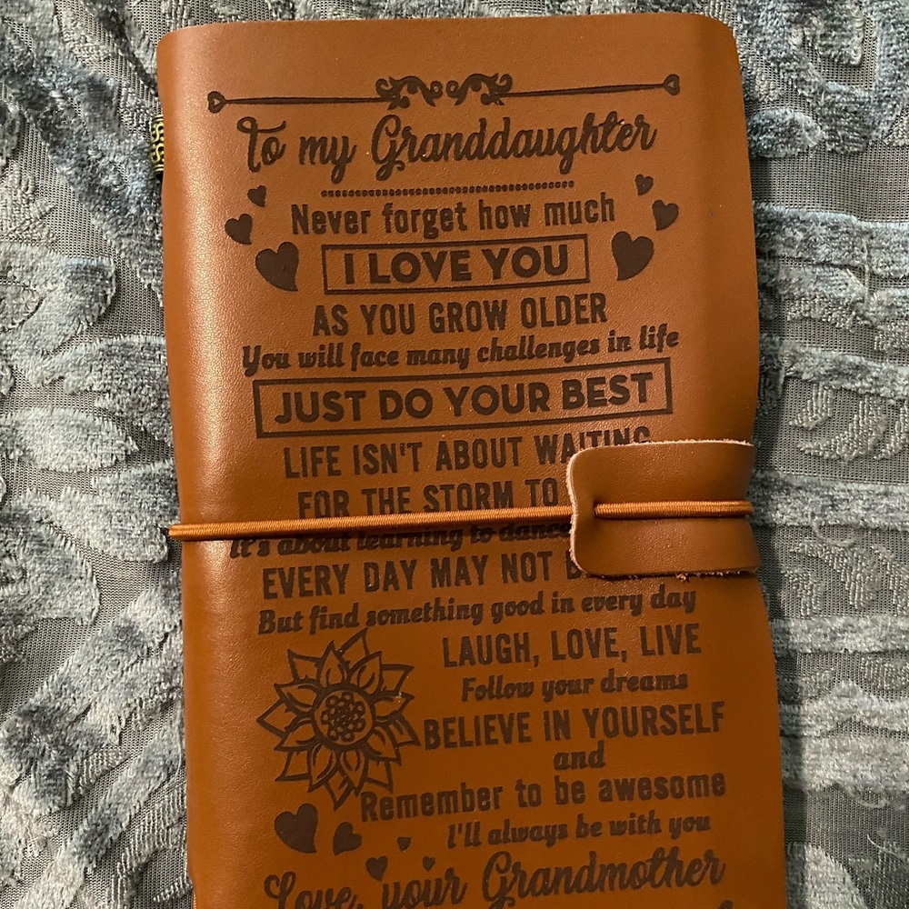 Granddaughter notebook, brand new